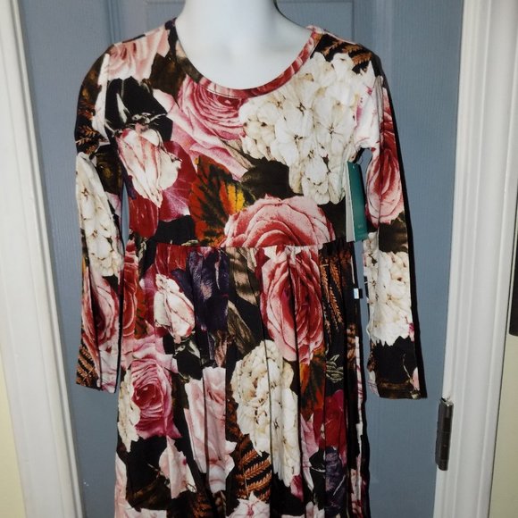 Posh Peanut Zoey Long Sleeve Twirl Dress Size 5T Girl's NEW